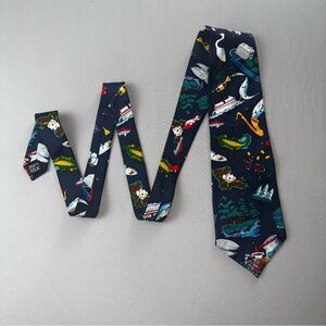 Wembley 1998 Mardi Gras Themed Mens Vintage Silk Tie